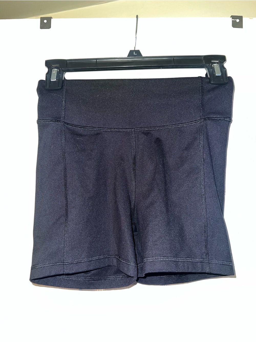 all in motion High-Rise Bike Shorts in Black